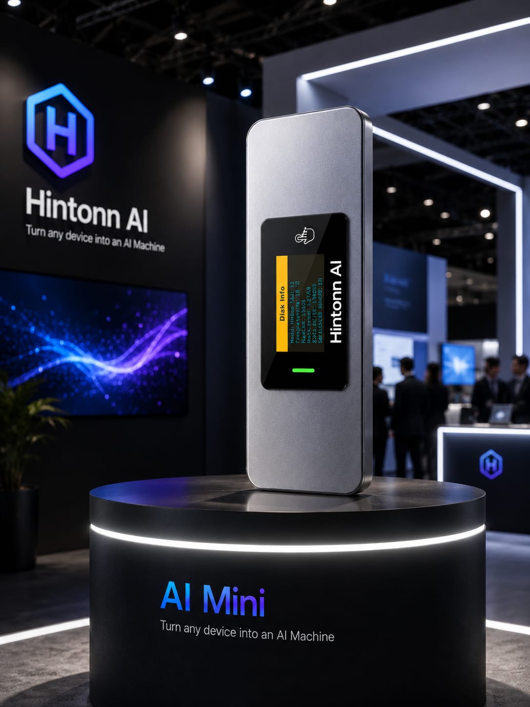 AI Mini on Stand